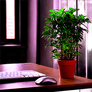 Office Desk Potted Plants PNG 88 PNG