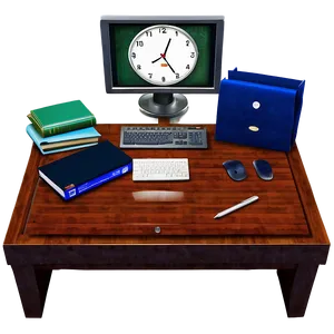 Office Desk Top View Png Jbs PNG Image