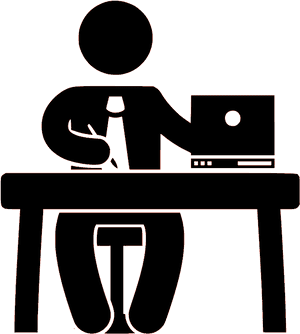 Man Hour Icon - Clip Art Home Office, HD Png Download PNG image with transparent background