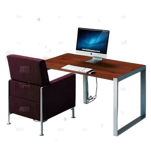 Office Workstation Desk Png Nwi PNG Image