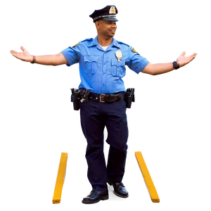 Officer Directing Traffic Png 06252024 PNG Image