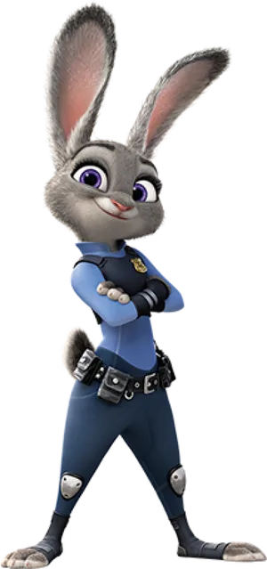 Officer_ Judy_ Hopps_ Zootopia PNG Image