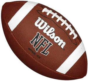 Official N F L Football Wilson PNG Image