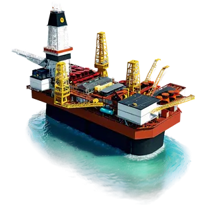 Offshore Drilling Platform Png Puy31 PNG Image