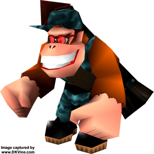 Oh No, Funky, You Don't Look Like A Twat In That Gear - Funky Kong 64, HD Png Download PNG image with transparent background