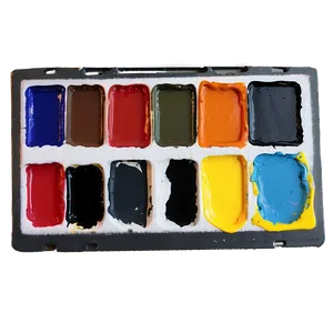 Oil Paint Palette Png 6 PNG Image