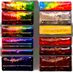 Oil Paint Palette PNG ldt5 PNG