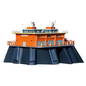 Oil Rig Lifeboat Station Png 06122024 PNG Image