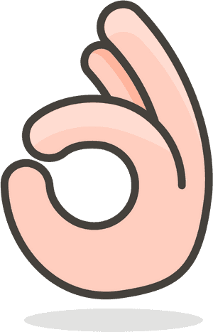 374 Ok Hand - Ok Icono Png, Transparent Png PNG image with transparent background