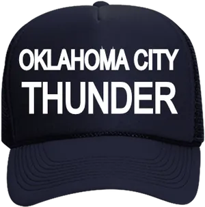Oklahoma City Thunder Cap PNG Image