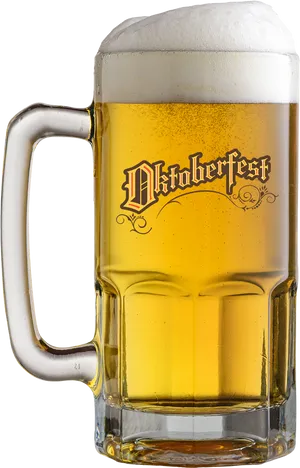 Oktoberfest Beer Mug PNG Image