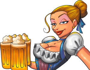 Free Beer In The Tavern, 20% More Mushrooms From The - Shakes And Fidget Oktoberfest, HD Png Download PNG image with transparent background