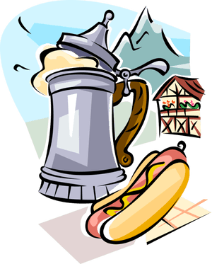 Oktoberfest Clipart Bratwurst - Oktoberfest, HD Png Download PNG image with transparent background