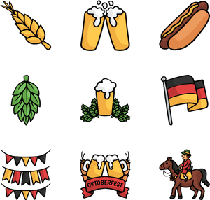 Icons Free Vector - Oktoberfest Icon Png, Transparent Png PNG image with transparent background