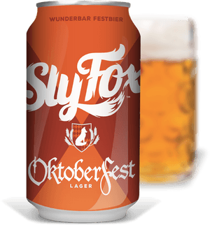 Sly Fox Oktoberfest German-style Lager - Sly Fox Oktoberfest, HD Png Download PNG image with transparent background