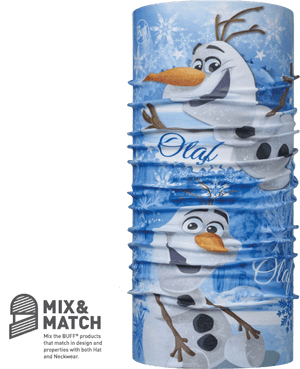 Frozen Olaf Blue [classic Jnr Buff] - Olaf, HD Png Download PNG image with transparent background