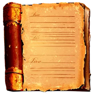 Old Book Vector Texture Png Hbg PNG Image