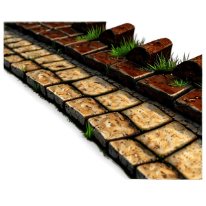 Old Brick Road PNG 05062024 PNG image with transparent background