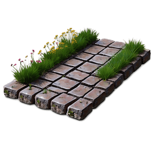 Old Brick Road PNG 16 PNG image with transparent background