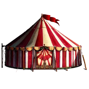 Old-fashioned Circus Tent Png 06132024 PNG Image