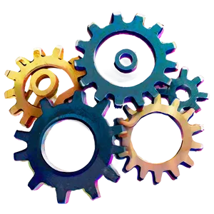 Old-fashioned Cog Drawing Png Yby86 PNG Image