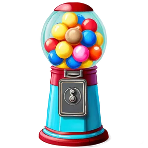 Old-fashioned Gumball Machine Png 52 PNG Image