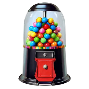 Old-fashioned Gumball Machine Png Gvl PNG Image