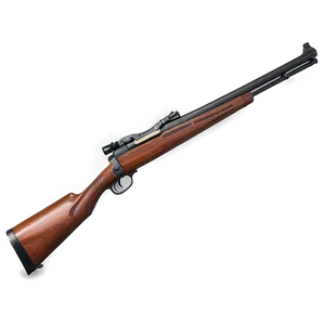 Old Fashioned Hunting Rifle Png Sgl35 PNG Image