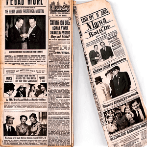 Old Fashioned Newspaper PNG rae PNG