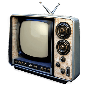 Old-Fashioned Television PNG hdw PNG image with transparent background