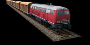 Old Model Load Train Pictures - Cargo Train Png, Transparent Png PNG image with transparent background