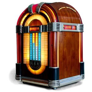 Old School 1950s Jukebox Png 06242024 PNG Image