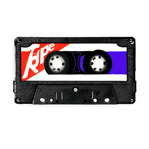 Old School Cassette PNG wwe75 PNG