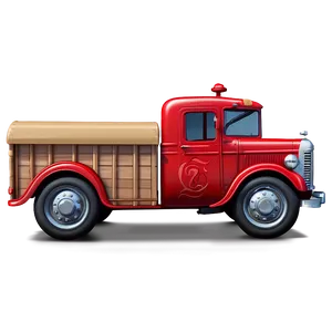 Old School Mail Truck Png 69 PNG Image