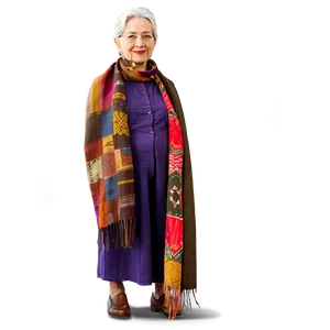 Old Woman With Scarf Png 71 PNG Image