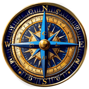 Old World Compass Rose Image PNG jno PNG image with transparent background