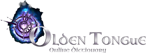 Olden Tongue_ Online Dictionary_ Logo PNG image with transparent background