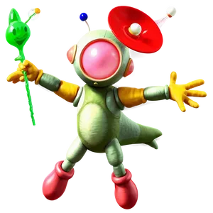 Olimar And Pikmin Png Otg PNG Image