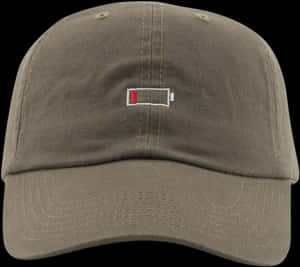 Low Battery Hat Olive - Baseball Cap, HD Png Download PNG