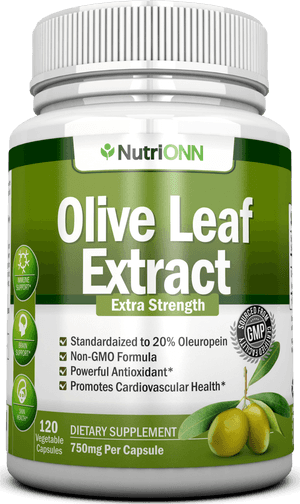 Olive Leaf Extract Supplement, HD Png Download PNG with transparent background