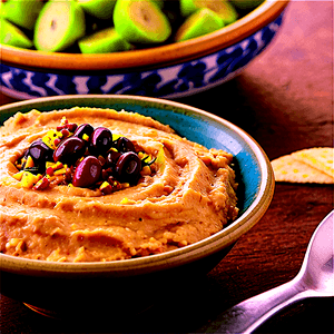 Olive Tapenade Hummus PNG 06252024 PNG