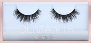 Olivia Lash - Huda Beauty Shortie Lash Olivia, HD Png Download PNG image with transparent background