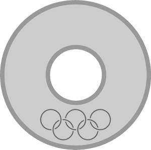 Olympic Rings Logo PNG image with transparent background