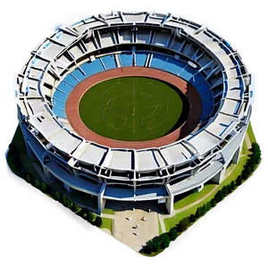 Olympic Stadium Aerial View Png Oto32 PNG Image