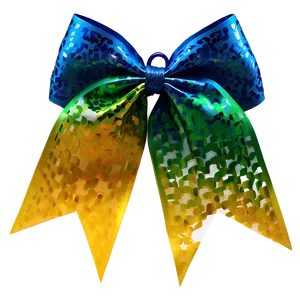 Ombre Cheer Bow Png 06212024 PNG Image