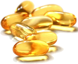 Omega3 Fish Oil Supplements PNG Image