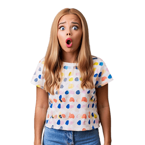 OMG Shocked Character PNG 24 PNG image with transparent background