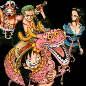 One_ Piece_ Anime_ Characters PNG image with transparent background