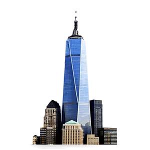 One World Trade Center City Backdrop Png 06252024 PNG Image