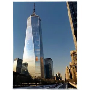 One World Trade Center Outline Png Ucr PNG Image